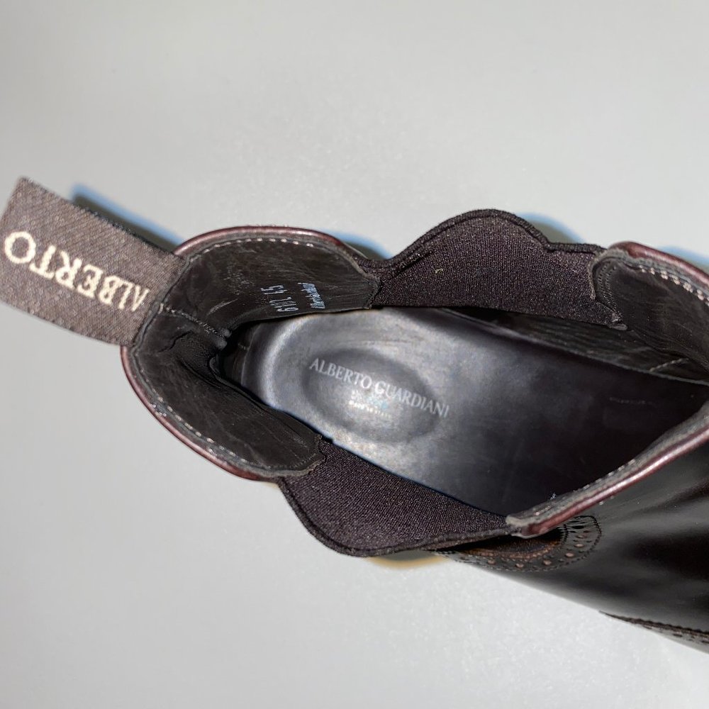ALBERTO GUARDIANI Leather Boots ITALY - Picture 9 of 11